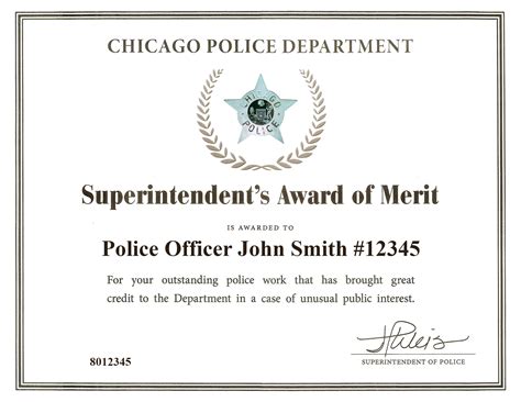 MEDALLION AWARDS - ChicagoCop.com