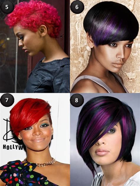 Cool Colors For Short Hair Circletrest