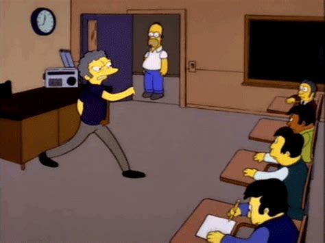 Simpsons Dancing  Find And Share On Giphy