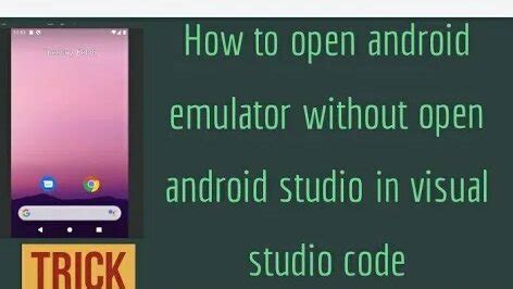 Easiest Way To Open Android Emulator In Visual Studio Code Daftsex Hd