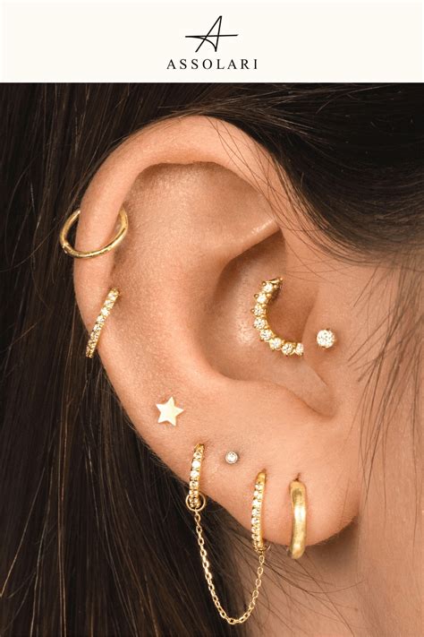 Ear Piercings Ideas Aesthetic In 2021 Earings Piercings Cool Ear