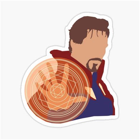 Doctor Strange Sticker For Sale By Squidz Redbubble Stickers