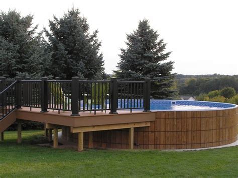 The Top 17 Prefab Above Ground Pool Deck Kits