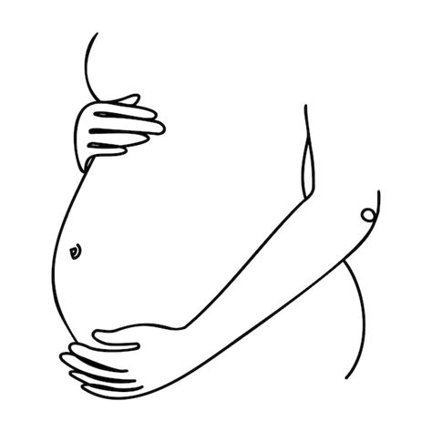 Page 2 Line Drawing Pregnant Vectors And Illustrations For Free Download Freepik