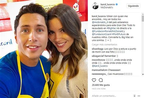 Gracias a todos por el apoyo de siempre, fue el mensaje que entregó el pololo de catalina vallejos en su instagram. Karol Lucero tuvo coqueto reencuentro con Catalina ...