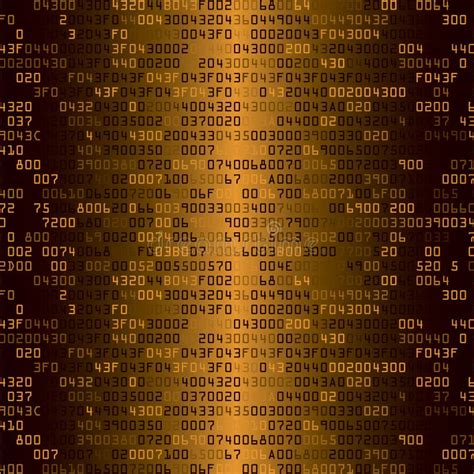Gold Security Background With Hex Code Stock Vector Illustration Of