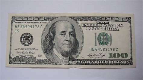 100 Us Dollars Banknote One Hundred American Dollar 2006 Old Look Youtube