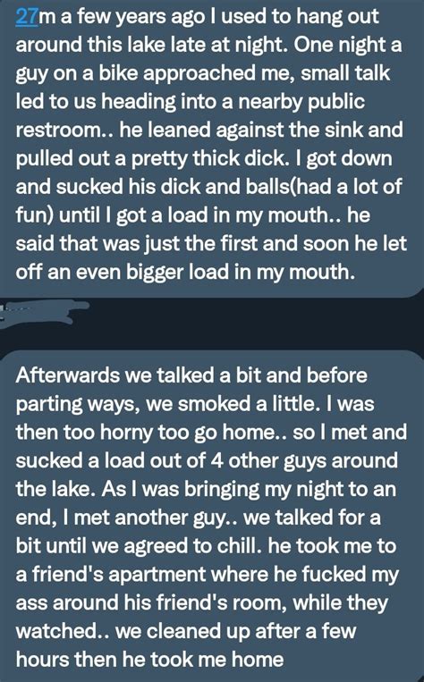 Pervconfession On Twitter He Had Some Nasty Outdoor Fun