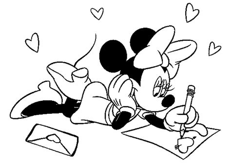 Mickey Mouse Valentines Day Coloring Pages At GetColorings Com Free