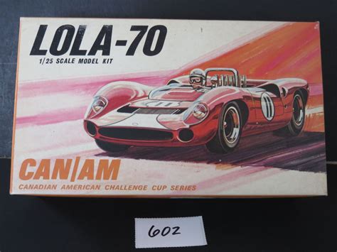 Very Rare Amt Lola 70 Canam 125 Vhtf Vintage Kit 602 Sports Cars