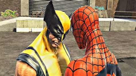 Spider Man Vs Wolverine Boss Fight Scene Spider Man Web Of Shadows