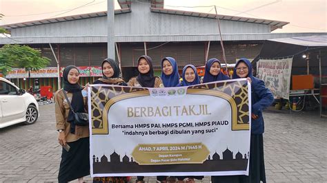 Ramadhan Berbagi Keberkahan Mahasiswa Fakultas Ilmu Tarbiyah Dan