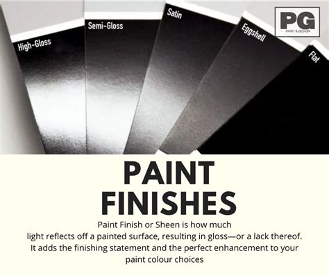 What Is The Difference With All The Paint Finishes You Ask