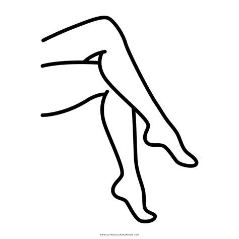 Legs Coloring Page - Ultra Coloring Pages