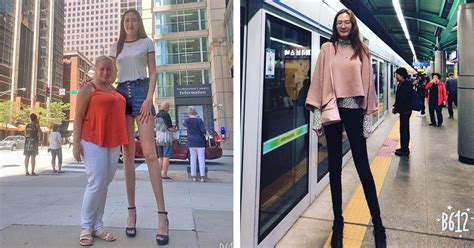 woman with world s longest legs embraces her uniqueness and inspires others search by muzli