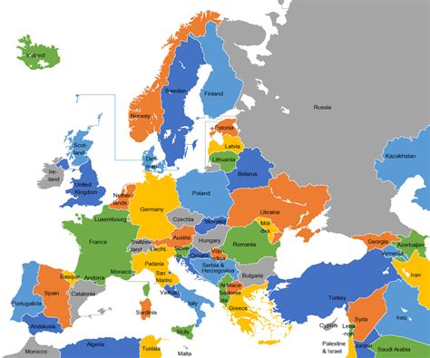 Map Of Europe Europe Map 2022 And 2021 Images And Photos Finder