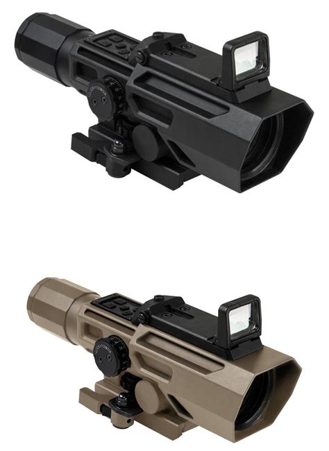 Ncstar Advance Dual Optic 3 9x42 Rifle Scope W Flip Up Red Dot 41
