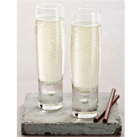 Stemless Champagne Flute Flute Glass Prosecco Glasses Glassware Drinking