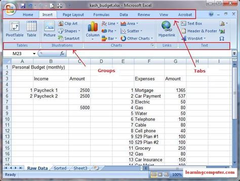 Microsoft Office 2007 Excel Tutorial, Learn to use MS Excel | IT Online ...
