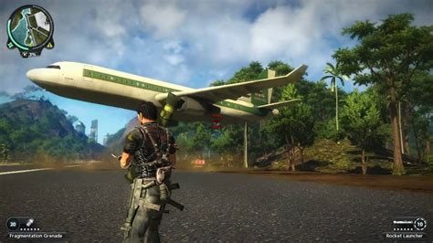 Just Cause 2 Plane Spinning Youtube