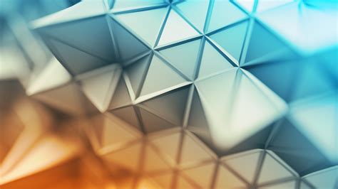 Download 3840x2160 Low Poly Shapes Triangles Blurry Wallpapers For