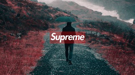 Supreme Logo Wallpaper 4k Arini Gambar