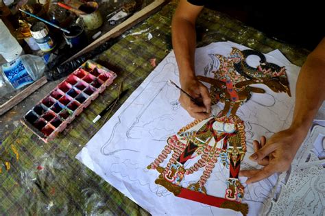 Wayang Kulit Craftsmanship Still Flourishing In Wonogiri Village Art And Culture The Jakarta