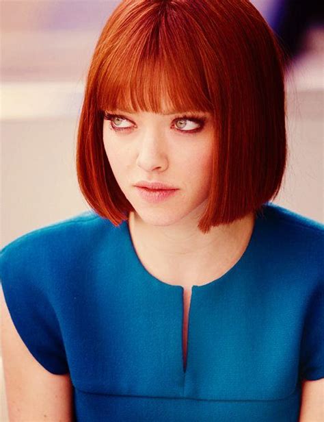 Amanda Seyfried Bob Hairstyles Pictures Bob Hairstyles With Bangs
