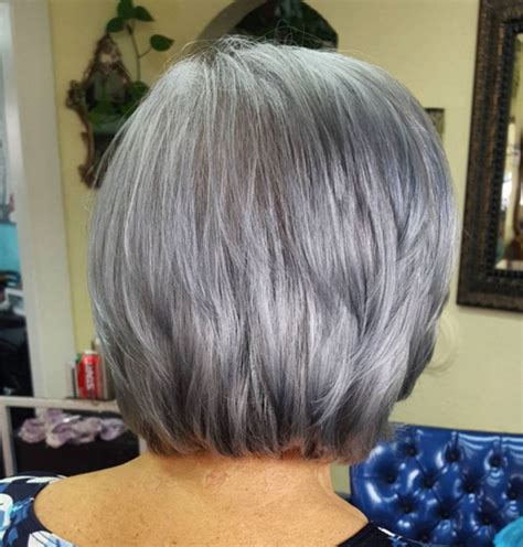 65 Gorgeous Gray Hair Styles Hair Styles Grey Hair Over 50 Grey Hair