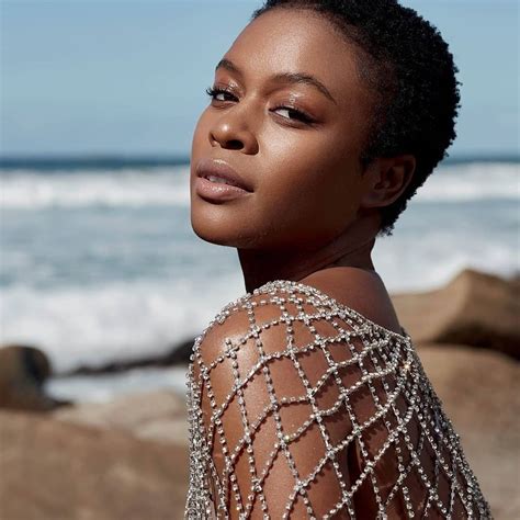 Nomzamo Mbatha Served Skingoals On The New Glamour South Africa Cover