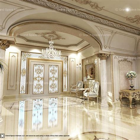 Luxury Palace Entrance Designed By Grand Space Interiors Palace Villa