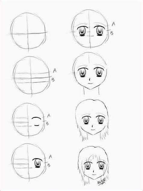 How To Draw An Anime Character Step By Step Bornmodernbaby