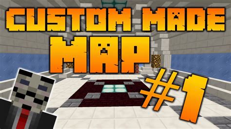 Custom Made Minecraft Map Spawn Hub 1 Youtube