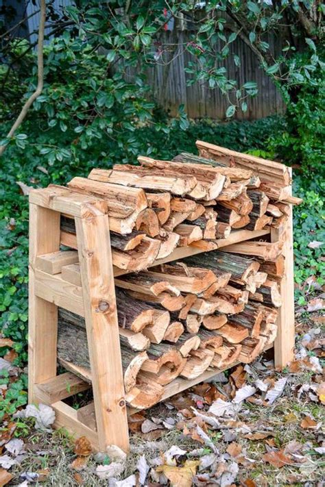 Diy Small Firewood Rack Design Home Design And Interior Firewood Rack