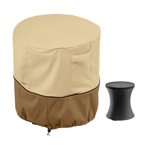Patio Cool Bar Side Table Cover For Keter Gallon Cool Bar Waterproof Patio Cooler Bar Table