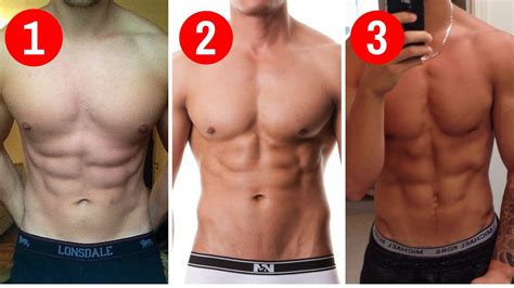 Uneven Abs The 3 Main Types And How To Tell Which One You Have Racerlt
