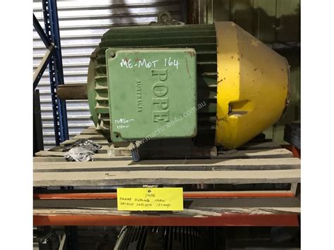 Used Pope 110 Kw 150 Hp 4 Pole 380 Volt Ac Electric Motor Ac Electric