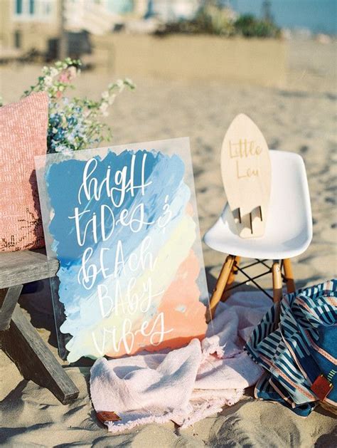 Beachy Boho Gender Reveal Party Wedding And Party Ideas 100 Layer