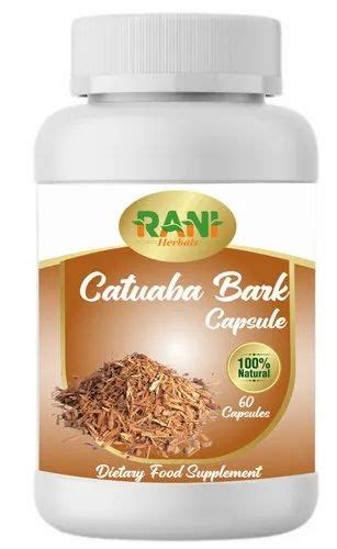 Catuaba Bark Extract Capsule Packaging Size 60 Capsules Packaging