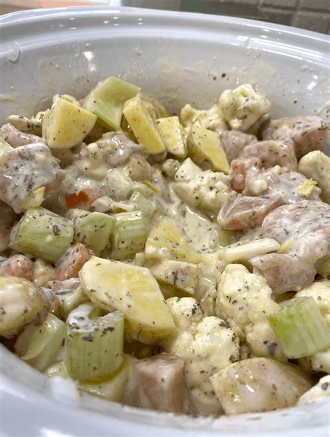 Just make cuts on either side of the bone and remove it while scraping off any meat that might be adhering. Easy Creamy Chicken Stew Crock Pot Recipe