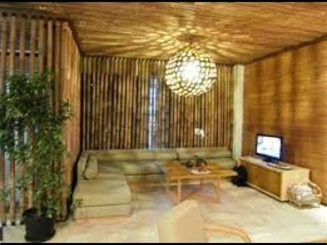 Desain interior rumah bambu bisa berasal dari struktur bangunannya dan juga isi dari rumah tersebut, contohnya perabotan yang terbuat dari bambu. Desain Cafe Dari Bambu unik Dan Cantik - YouTube