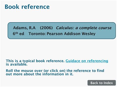 Ppt References Explained Click Here For Guidance On Powerpoint