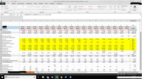 12 Month Rolling Forecast Excel Template