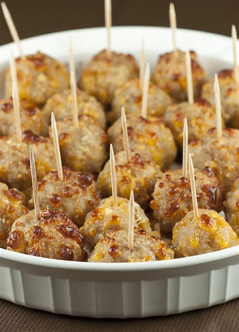 Sausage Cheese Balls Wishes And Dishes
