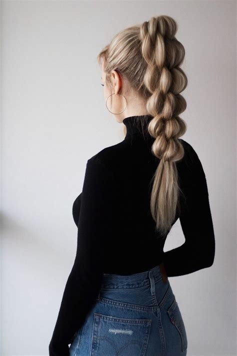 Start end loops + add to playlist. 10 styles de cheveux en queue de cheval tressés pour ...