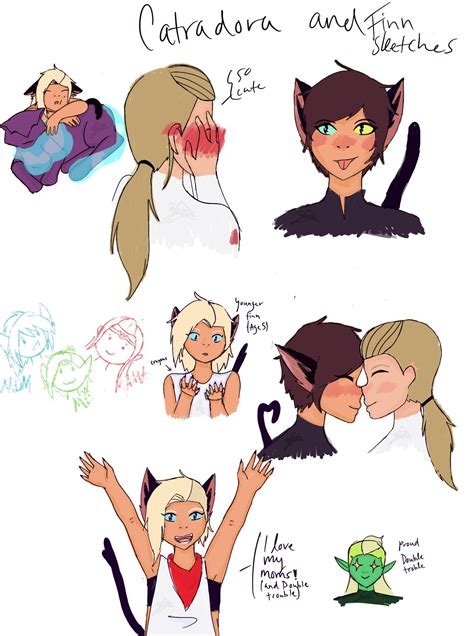 A Collection Of Catradora And Finn Sketches I Made Rcatradora