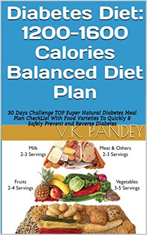 Borrow Diabetes Diet 1200 1600 Calories Balanced Diet Plan 30 Days