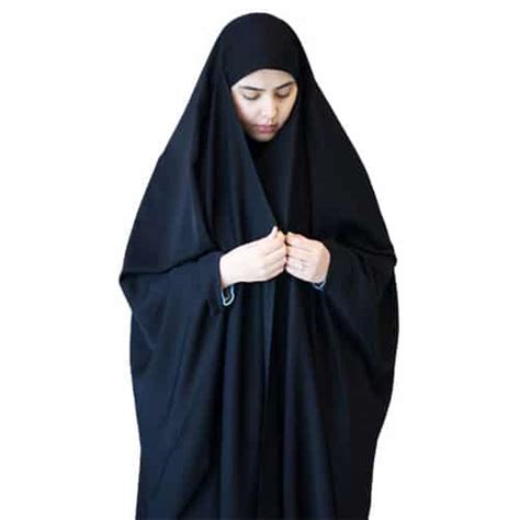 چادر لبنانی مقنعه دار قیمت مشخصات خانه حجاب صدف