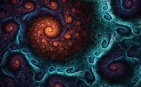 Abstract Fractal Hd Wallpaper By Suicidebysafetypin