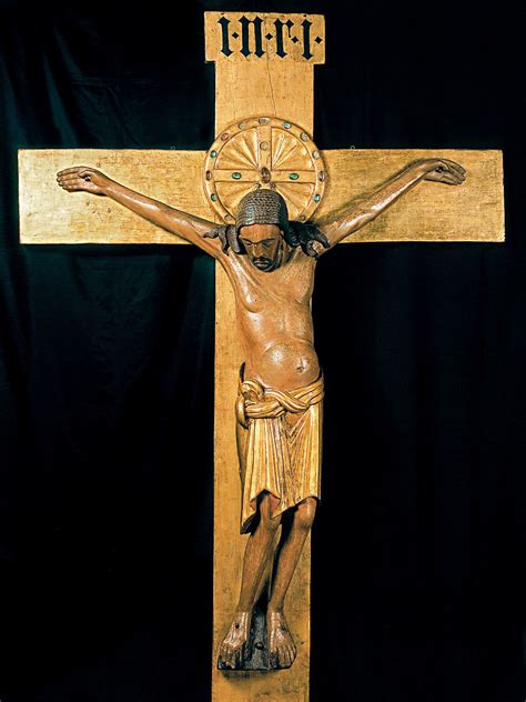 Crucifix Commissioned By Archbishop Gero Crucifix Art Art Ottonian